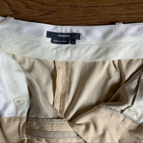 Maxime Bermuda Tan Shorts - Picture 3 of 5